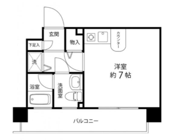 サンセール与野本町の間取り