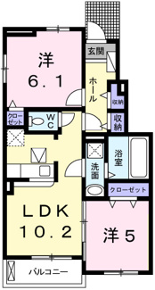 【間取り】 | エスペランサ天神Ⅲ