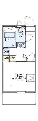 【間取り】 | レオパレスピースフル　稲月