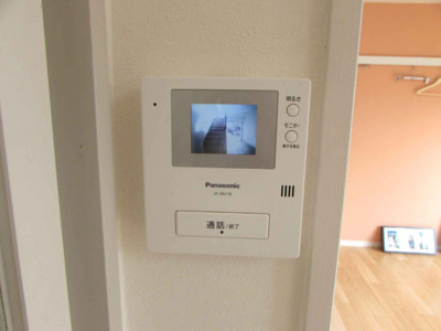 【セキュリティ】 | サンハイツＢ | 来訪者の顔が見えるTVモニターホン