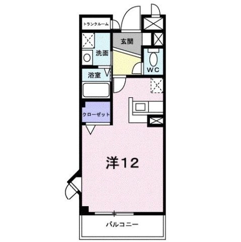 クラールオストベルグⅡの間取り