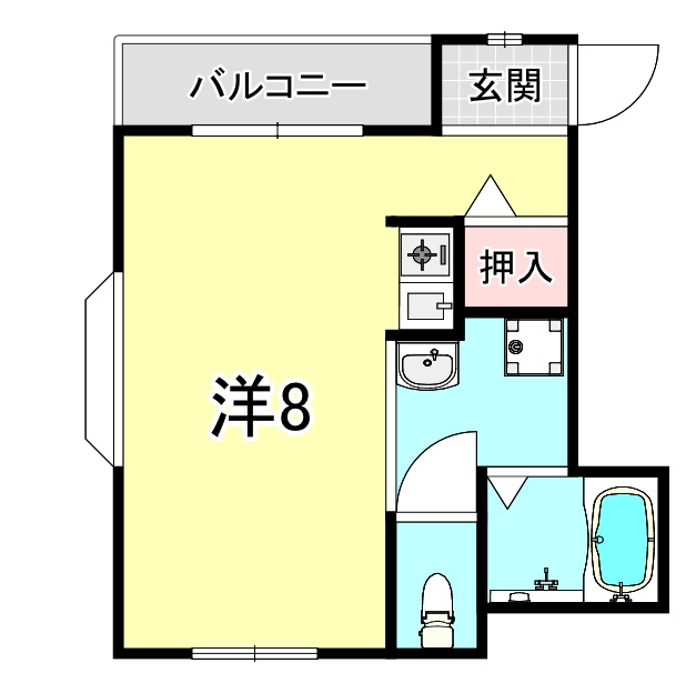 セトルKハウスの間取り