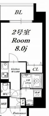 FOREST NAMBAの間取り