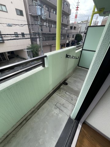 クレイドルてんいのバルコニー