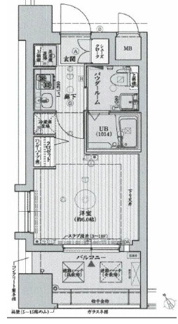 クリスタルグランツ大阪センターSt.の間取り