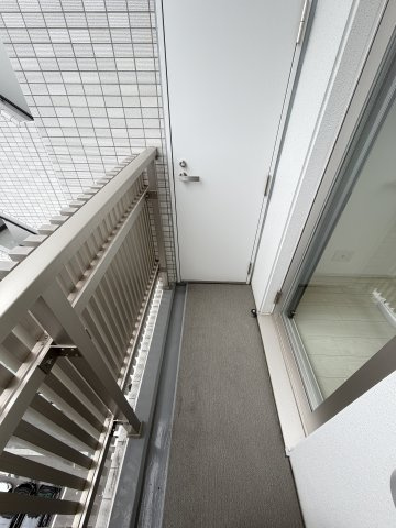 スプランディッド難波WESTⅢのバルコニー
