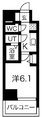 ファステート大阪ドームライズの間取り