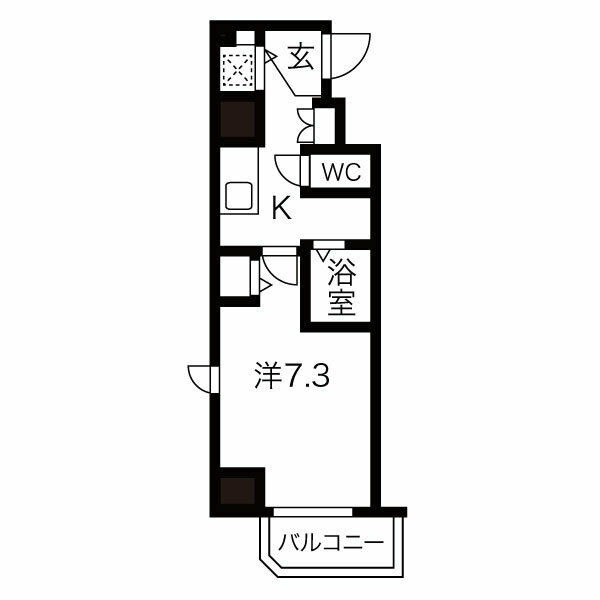 グランカリテ神戸WESTの間取り