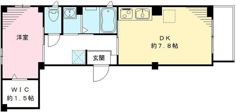 エスポワール桜台の間取り|間取りです。