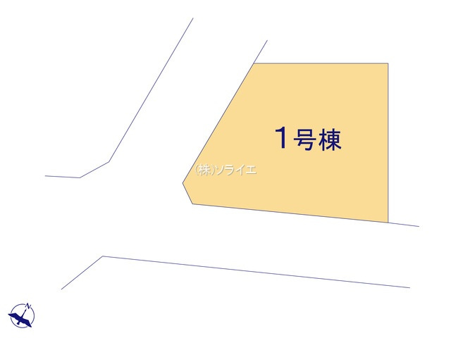 戸建 入間市宮寺の区画図