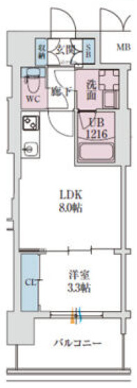 【間取り】 | スプランディッドあびこ駅前DUE