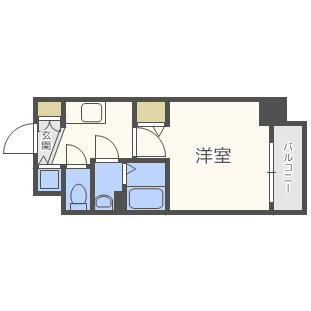プレサンス松屋町駅前の間取り