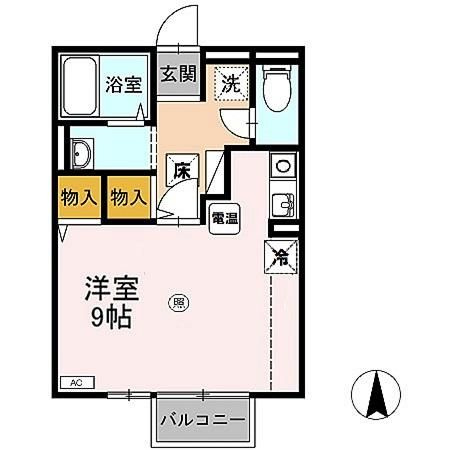 ロイヤルシャトー　A棟の間取り