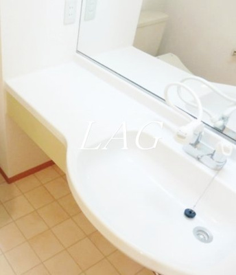 【洗面所】 | Ｃａｓａ・Ｖｉｒｅｎｔｅ | 洗面台です。