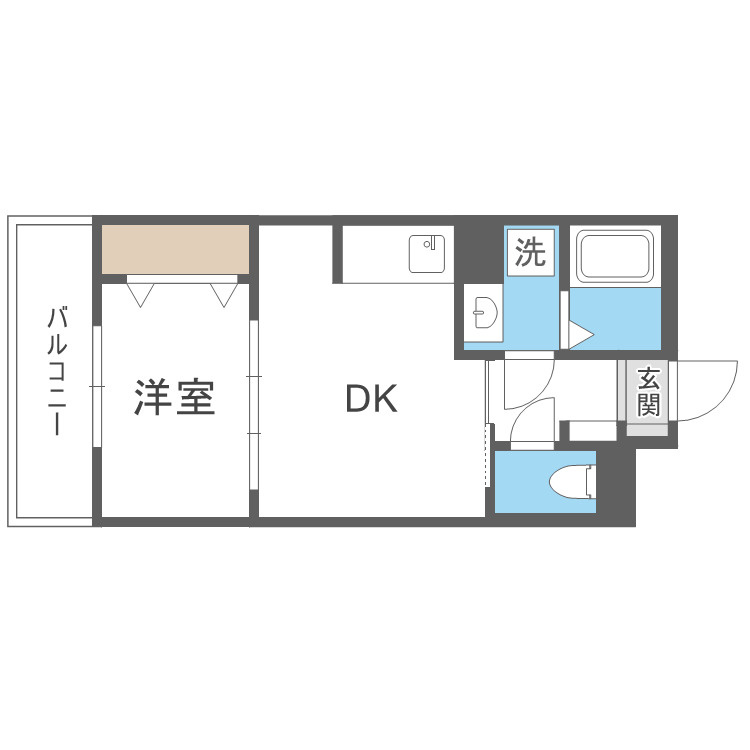 リアライズ長居公園通の間取り