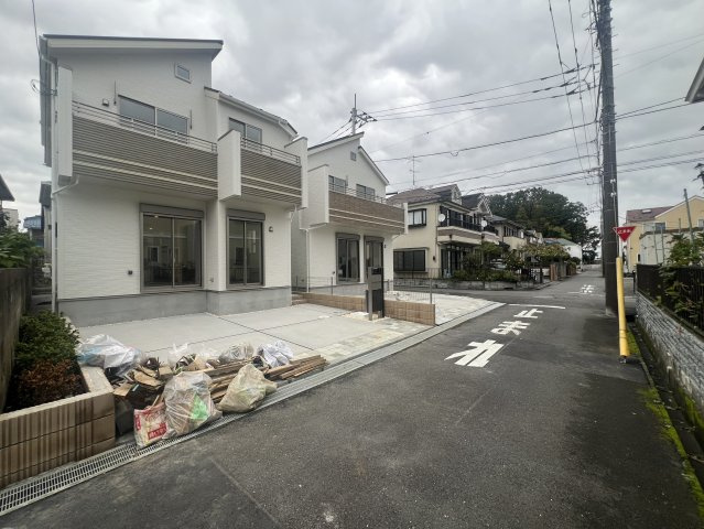 日野市東豊田１丁目の区画図