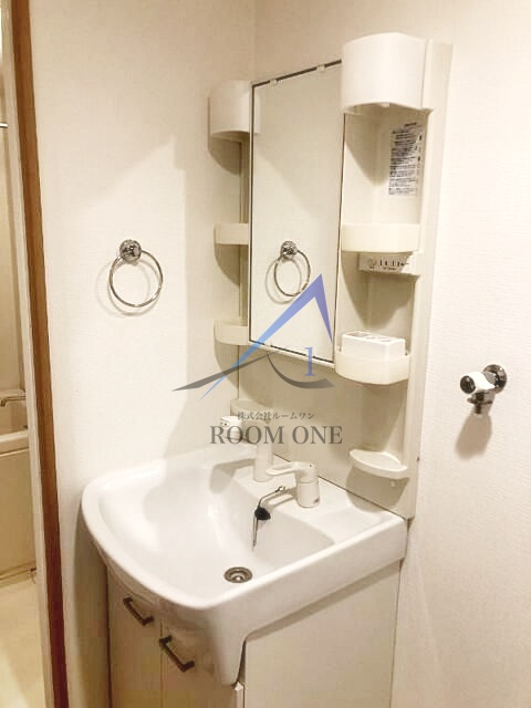 第３メゾンドヨシノの洗面所|洗面台です。
