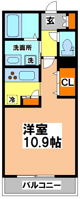 武蔵野市吉祥寺本町２丁目の賃貸マンションの間取り