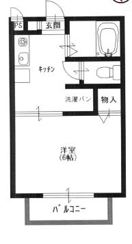 ハイツボ・ヌールの間取り