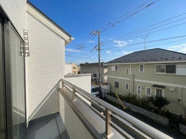 日野市東豊田１丁目のバルコニー