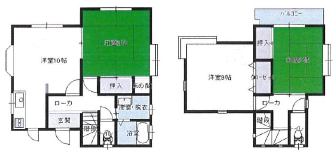 上里町嘉美　中古1280の間取り