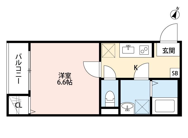 riviere亀有の間取り