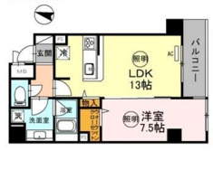 【間取り】 | 神戸海岸通　萬利レジデンス