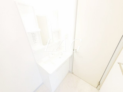 【洗面所】 | 尾山台タウンハウス　Ｄ | 洗面台です。