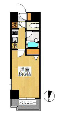 スカイコート森下の間取り