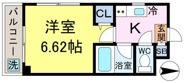 フェニックスハイツ8の間取り