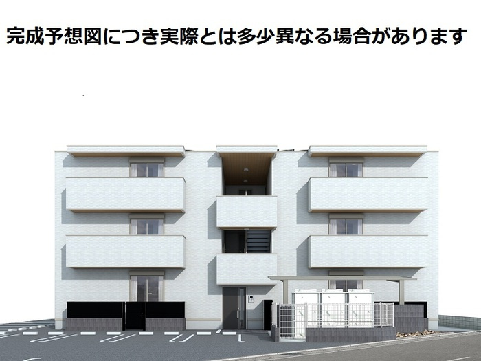 Cube Plageの外観パース