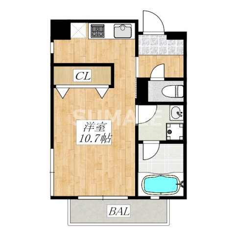 堀越ビルの間取り