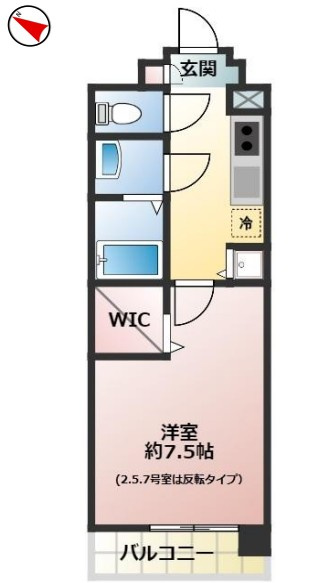 アンジェラの間取り