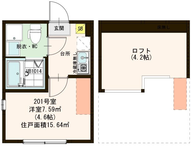【間取り】 | ハーモニーテラス宮本町