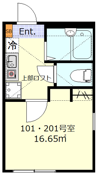 【間取り】 | ルテリエ岸根公園