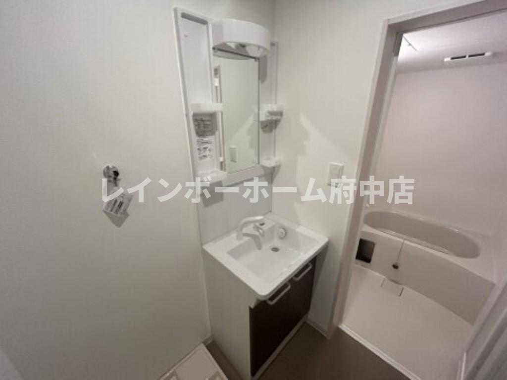 ジーメゾン八王子狭間カサレアの独立洗面台