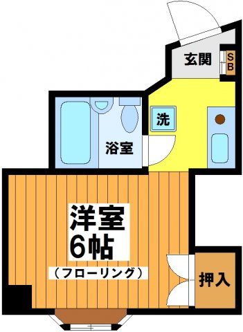 コーポロングワンの間取り