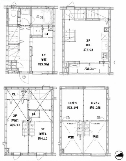 【間取り】 | グランティーズ大森