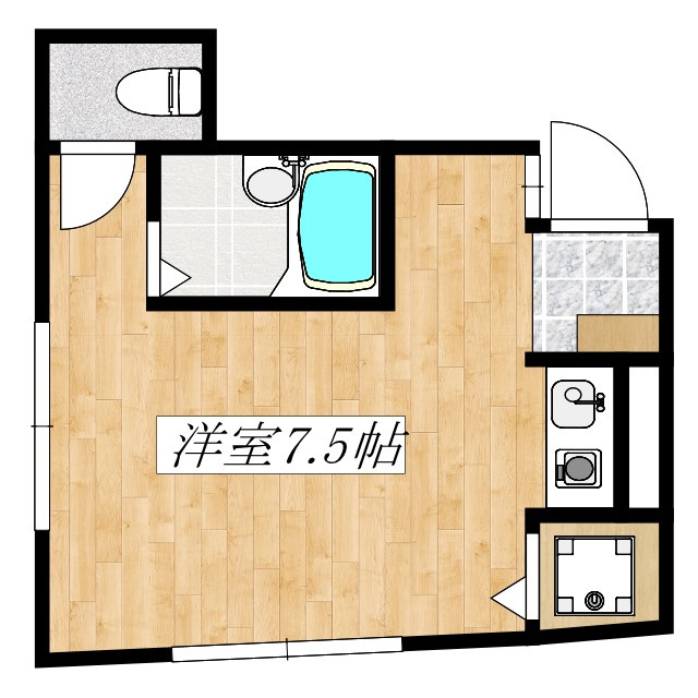 ラフィネ上中里の間取り|間取りです☆