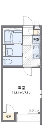 【間取り】 | クレイノディン　カント | 代表的な間取のため実際の間取とは異なる場合があります