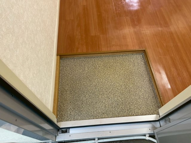フラワーハイツの玄関|きれいな玄関です
