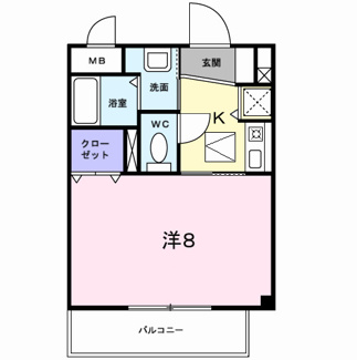 【間取り】 | ルーチェワン　Ⅱ | 間取りです。