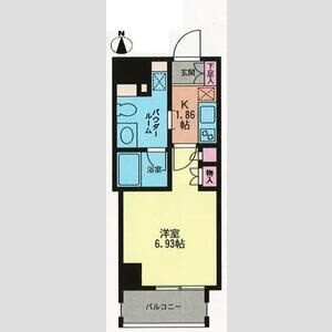 プライムアーバン学芸大学Ⅱの間取り