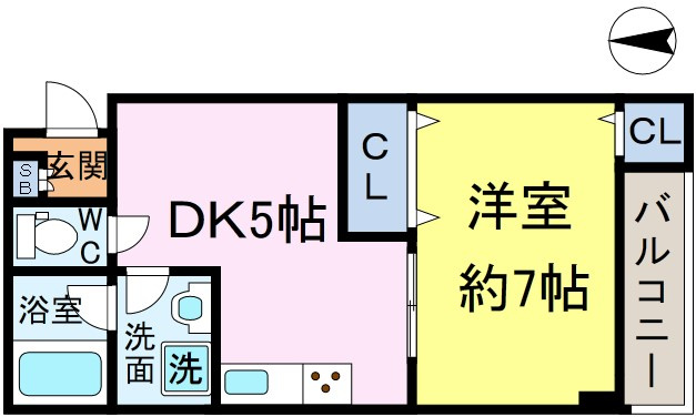 ハネーデュの間取り