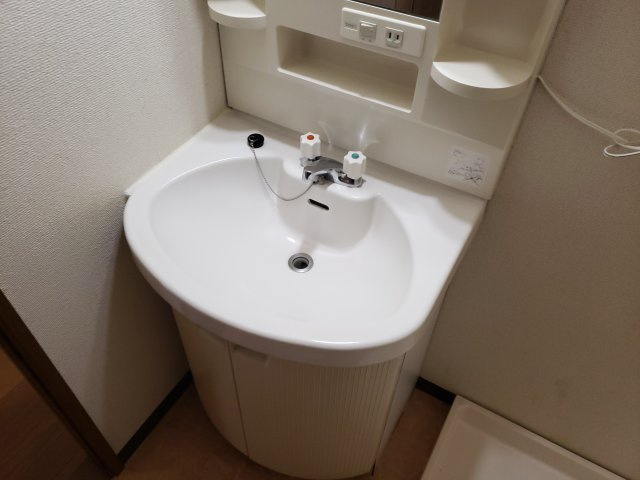 ハネーデュの洗面所