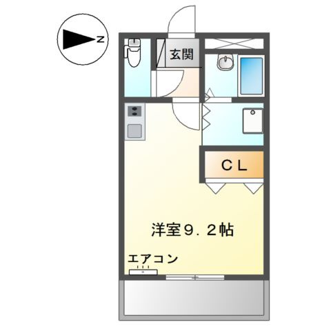ハイツ御殿山の間取り