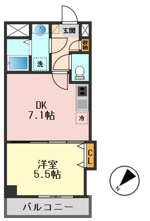 HAKOBUNEの間取り