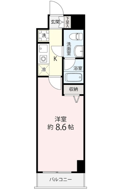 ミェーレ船橋の間取り