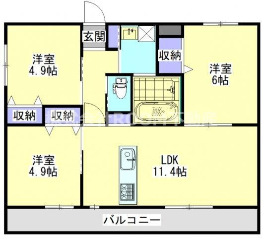 都原グランテラスの間取り