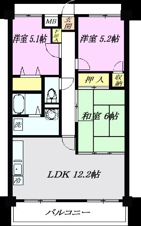 【間取り】 | ディアシティー和光